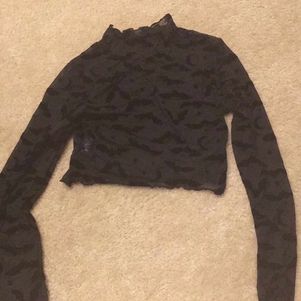COPY - Mesh long sleeve bat shirt
